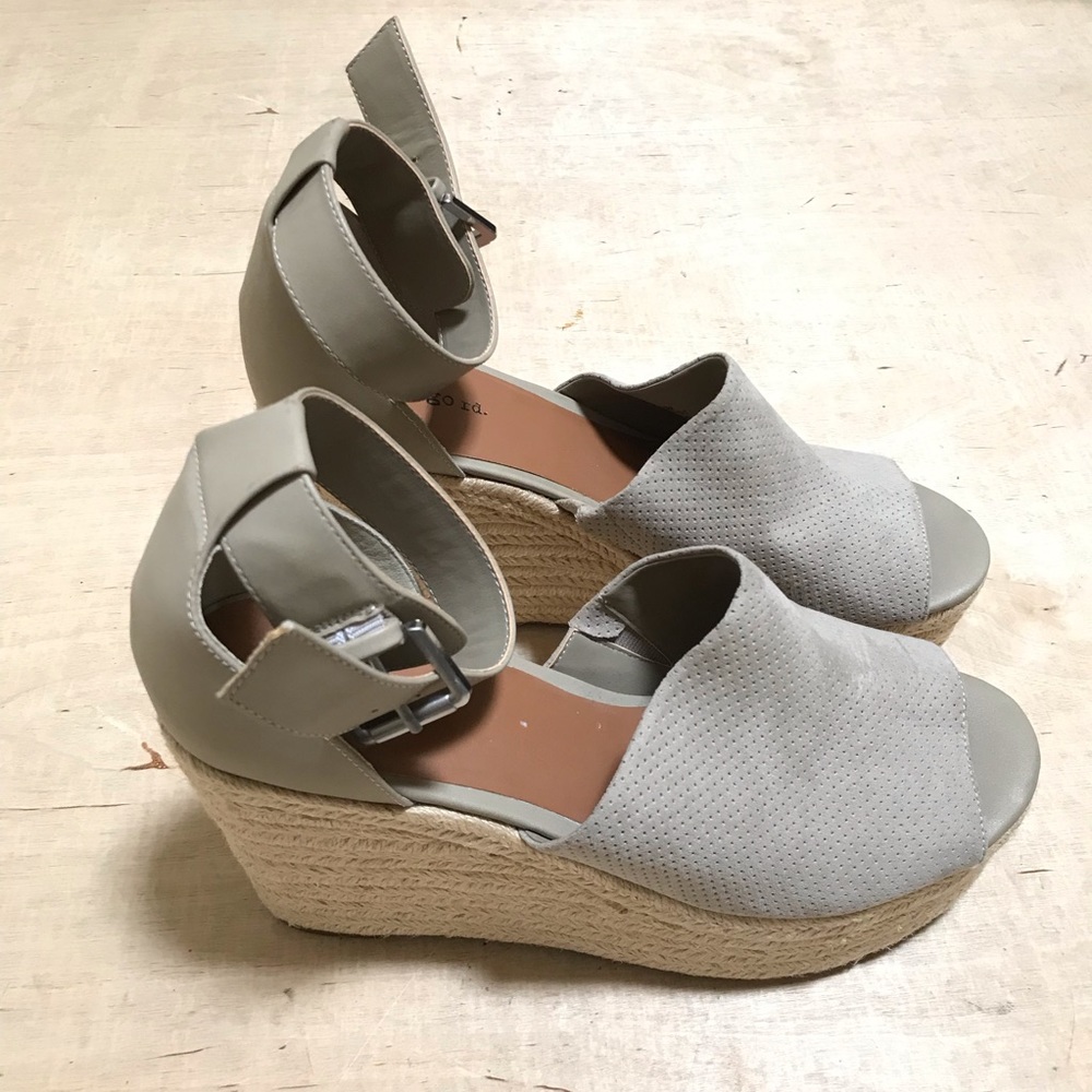 INDIGO RD Irairy3 wedge sandals size 10
